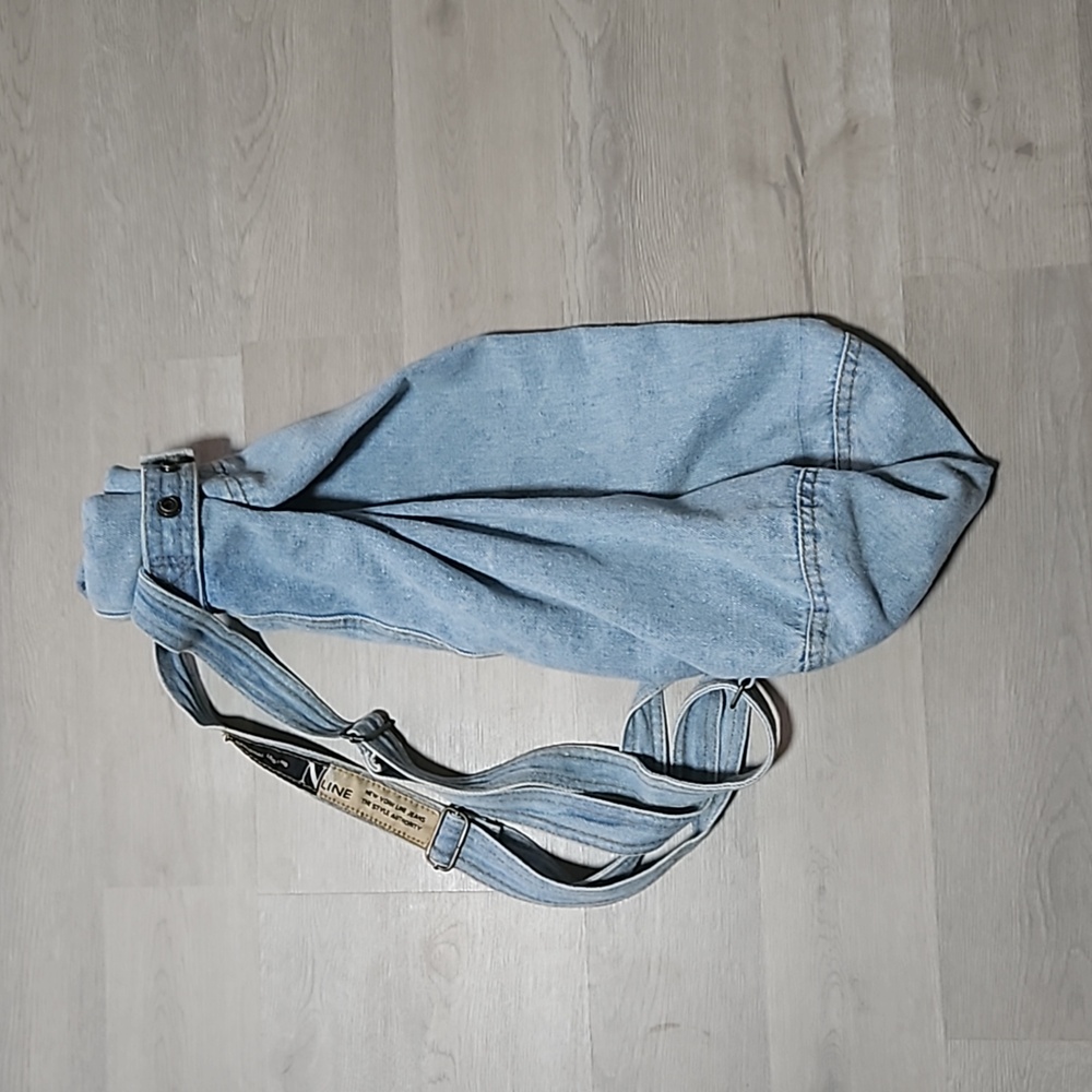 New York Line Jeans 90s Vintage backpack